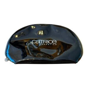 Catrice Sleek Shiny Black Cosmetic Bag, Makeup Bag, Pouch